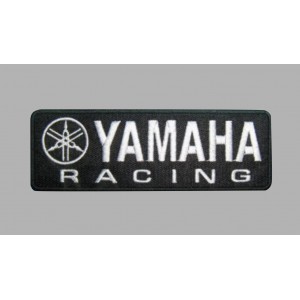 Toppa termoadesiva con scritta YAMAHA Racing Team