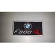 Patch Toppa Ricamata BMW F 800 R F800R embroidery cm 10 x 5 termoadesivo